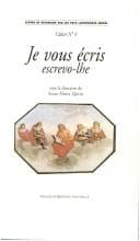 Tapa de Je vous écris =