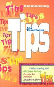 Tapa de Tips for teachers