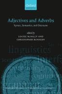 Tapa de Adjectives and adverbs
