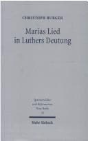 Tapa de Marias Lied in Luthers Deutung