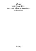 Tapa de Wieser Enzyklopädie des europäischen Ostens