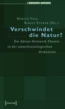 Tapa de Verschwindet die Natur?