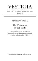 Tapa de Der Philosoph in der Stadt