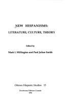 Tapa de New hispanisms