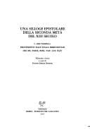 Tapa de Una silloge epistolare della seconda metà del XII secolo