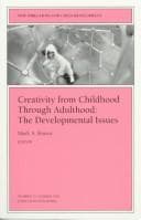 Tapa de Creativity from childhood to adulthood