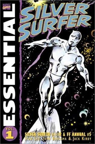 Tapa de Essential Silver Surfer Volume 1 TPB