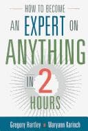 Tapa de How to become an expert on anything in two hours