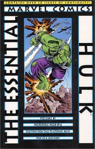Tapa de Essential Incredible Hulk Volume 1 TPB (Essential