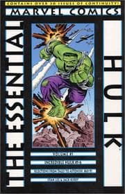 Tapa de Essential Incredible Hulk Volume 1 TPB (Essential