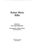 Tapa de Rainer Maria Rilke