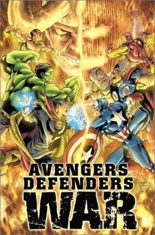 Tapa de Avengers Defenders War