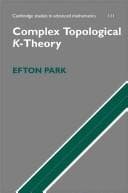 Tapa de Complex topological K-theory