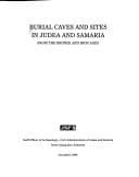 Tapa de Burial caves and sites in Judea and Samaria