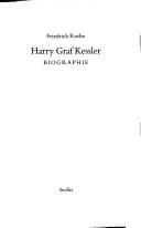 Tapa de Harry Graf Kessler