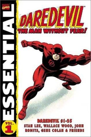 Tapa de Essential Daredevil Volume 1 TPB (Essential Daredevil)