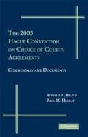 Tapa de The 2005 Hague Convention on Choice of Court Agreements