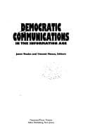 Tapa de Democratic communications in the information age