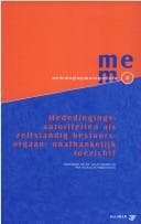 Tapa de Mededingingsautoriteiten als zelfstandig bestuursorgaan