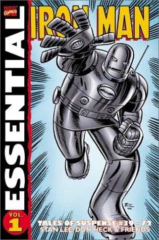Tapa de Essential Iron Man Volume 1 TPB (Essential)