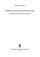 Tapa de Memoria und Selbstdarstellung