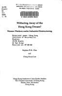 Tapa de Withering away of the Hong Kong dream?