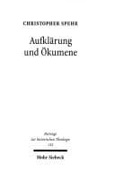 Tapa de Aufkl arung und  Okumene
