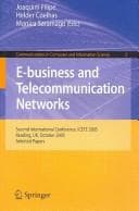 Tapa de E-business and telecommunication networks