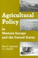 Tapa de Agricultural policy in Western Europe and the United States