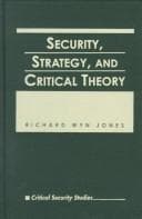 Tapa de Security, strategy, and critical theory