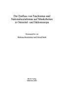 Tapa de Der Einfluss von Faschismus und Nationalsozialismus auf Minderheiten in Ostmittel- und Südosteuropa