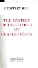 Tapa de The mystery of the charity of Charles Peguy