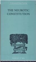Tapa de The Neurotic Constitution