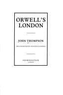 Tapa de Orwell's London
