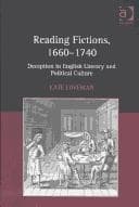 Tapa de Reading fictions, 1660-1740