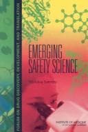 Tapa de Emerging safety science
