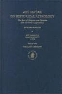 Tapa de On Historical Astrology