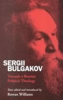 Tapa de Sergeii Bulgakov