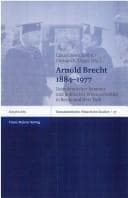 Tapa de Arnold Brecht, 1884-1977