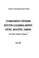 Tapa de Cumhuriyet dönemi kültür çalışmalarının dünü, bugünü, yarını