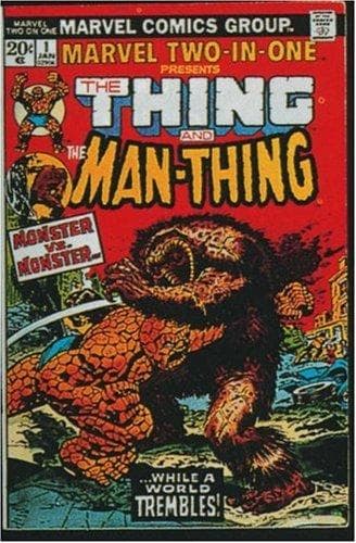 Tapa de Thing and the Man-Thing