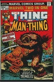 Tapa de Thing and the Man-Thing