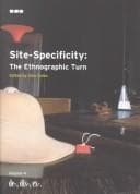 Tapa de Site-Specificity -The Ethnographic Turn