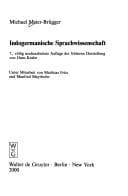 Tapa de Indogermanische Sprachwissenschaft