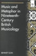 Tapa de Music and metaphor in nineteenth-century British musicology