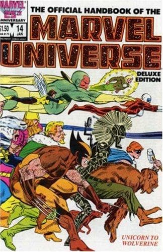 Tapa de Official Handbook of the Marvel Universe