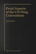 Tapa de Penal aspects of the UN Drug Conventions