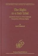 Tapa de The right to a fair trial under the Universal Declaration of Human Rights and the International Covenant on Civil and Political Rights