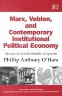Tapa de Marx, Veblen, and contemporary institutional political economy
