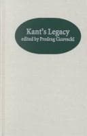 Tapa de Kant's Legacy